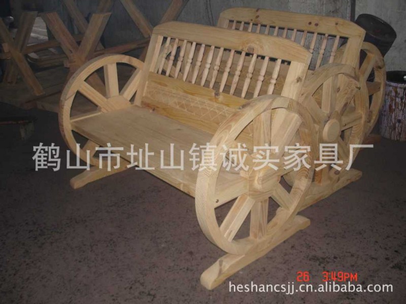 【廠傢直銷】炭燒碳化火燒實木傢具仿古休閒車輪椅工廠,批發,進口,代購