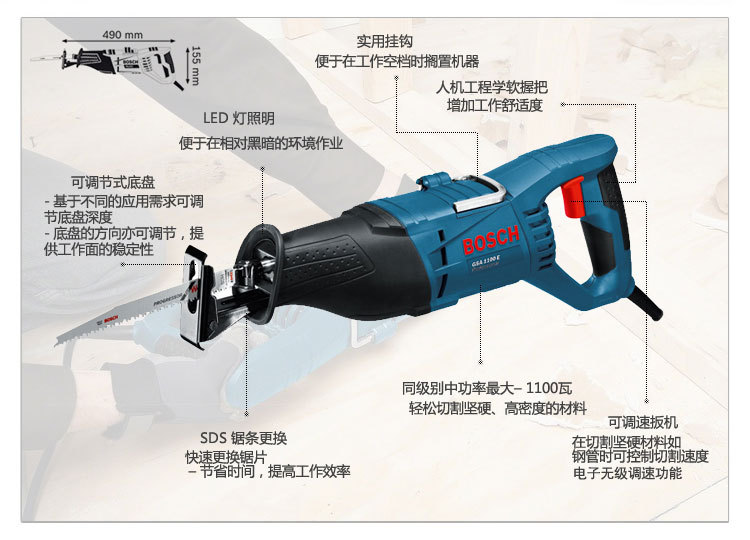 博世GSA 1100 E---1300PCE工廠,批發,進口,代購