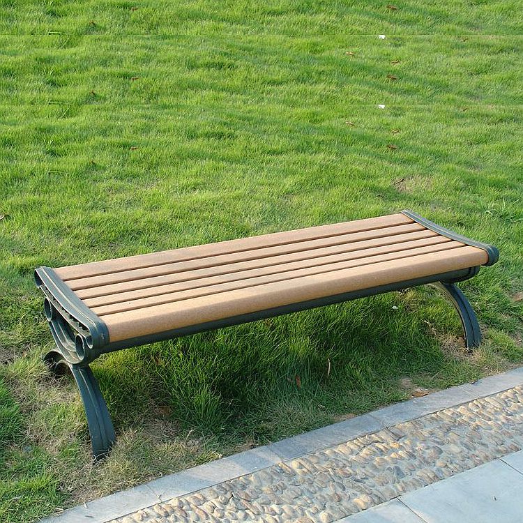 公園休閒座椅 戶外公共長椅 成品園林椅子 室外長凳 塑木景觀坐凳工廠,批發,進口,代購
