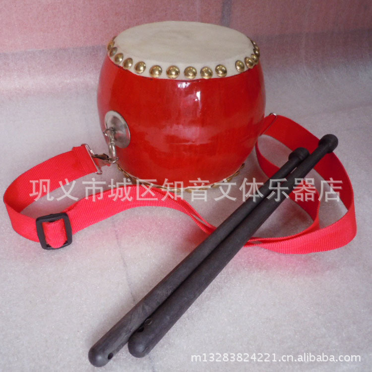 【特價包郵】兒童小鼓 木質牛皮鼓 舞蹈道具 玩具鼓 早教打擊樂器工廠,批發,進口,代購