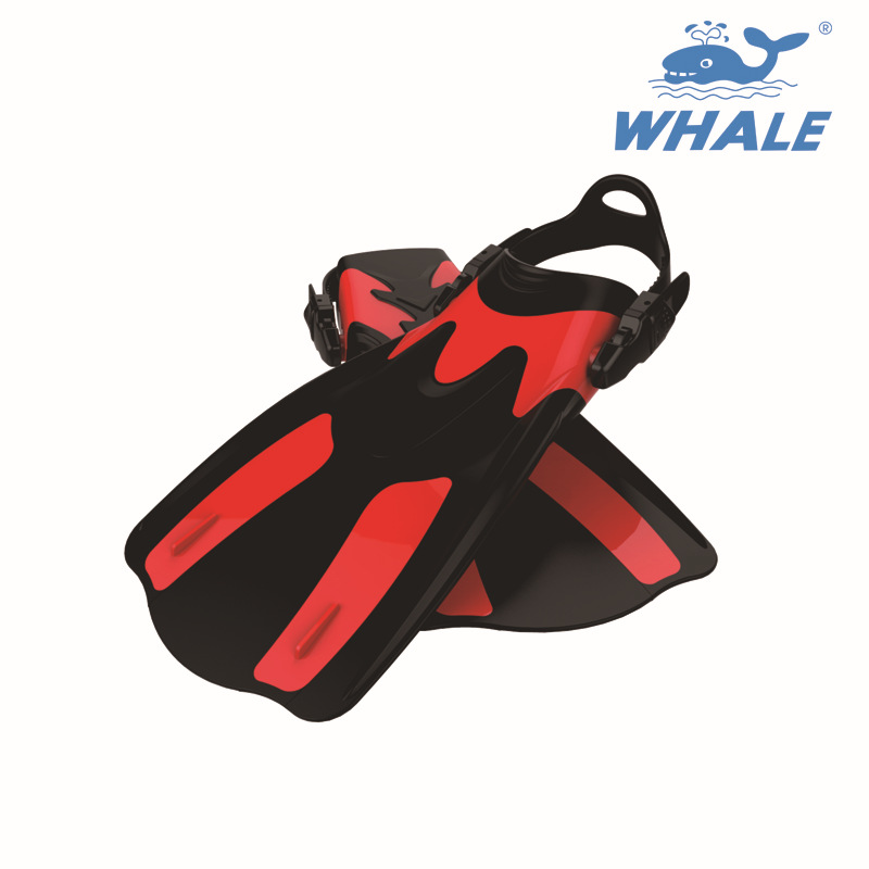 WHALE鯨魚遊泳訓練比賽短腳蹼 潛水腳蹼 浮潛蛙鞋 潛水裝備FN200批發・進口・工廠・代買・代購