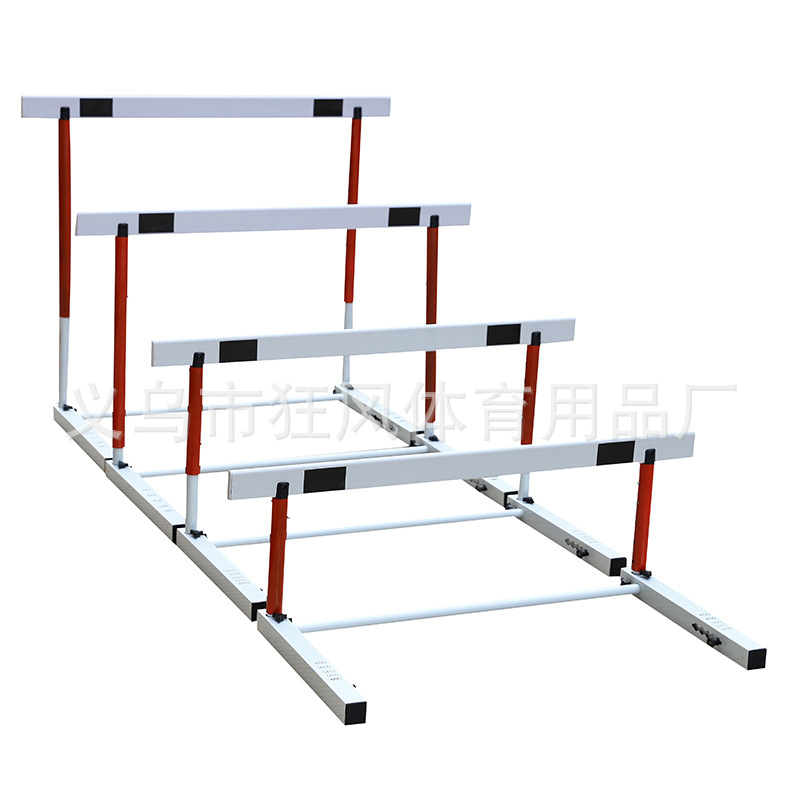 廠傢供應田徑比賽用跨欄架 帶配重 高度五檔調節 PVC跨欄板工廠,批發,進口,代購