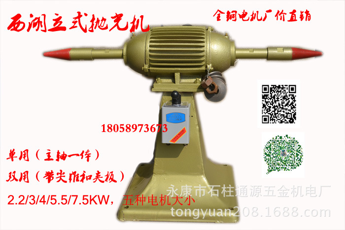 臨海西湖2.2/3/4/5.5KW 單雙用全銅電機立式重型拋光機廠傢直銷批發・進口・工廠・代買・代購