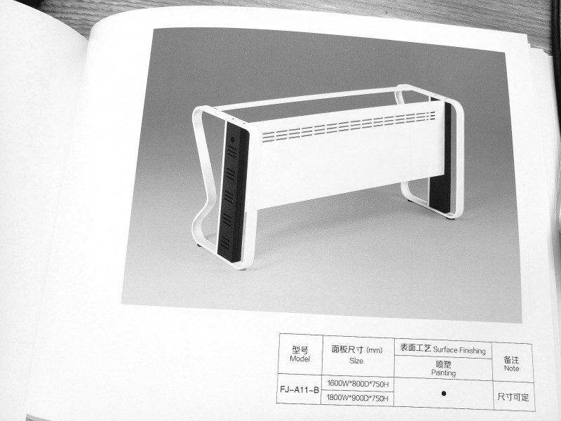 廠傢直銷辦公桌鋼架 蝴蝶腳 班臺鋼架尺寸可定製工廠,批發,進口,代購