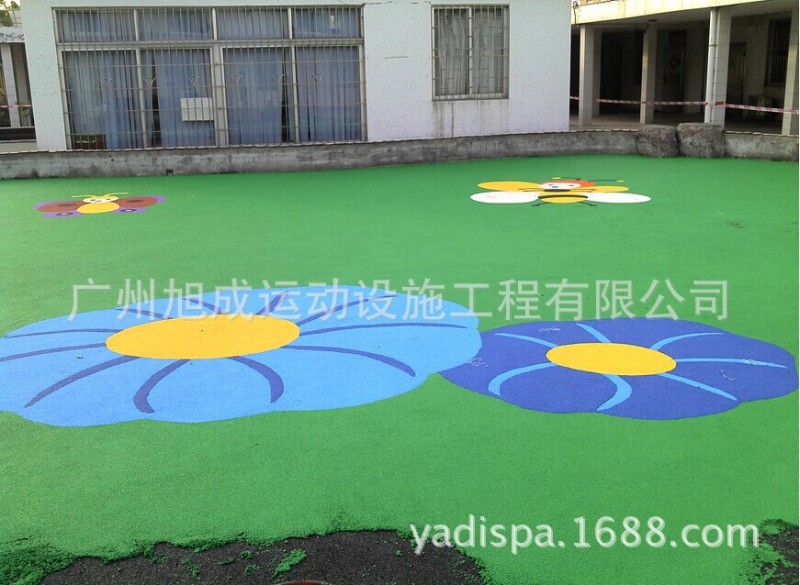 EPDM顆粒彈性地板操場/塑膠麵層地板設備/幼兒園橡膠地墊材料批發批發・進口・工廠・代買・代購