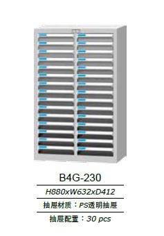 浦江辦公櫃報價 天鋼30抽零件箱  B4G-230零件櫃工廠,批發,進口,代購