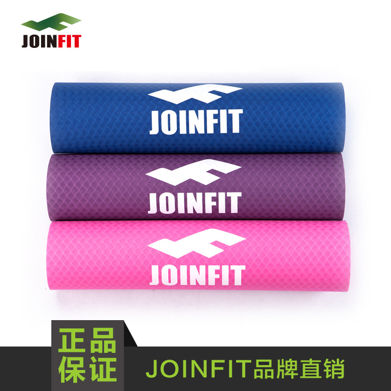 JOINFIT 6mmTPE 環保無味瑜伽墊 仰臥起坐墊 男女用墊 防滑健身墊工廠,批發,進口,代購