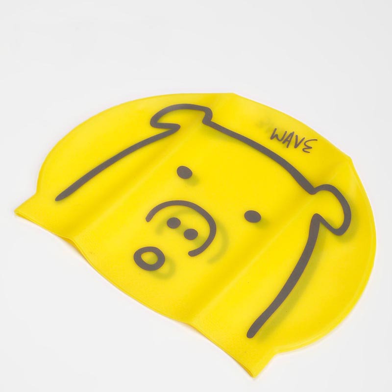 兒童動物圖案矽膠泳帽 男女童遊泳帽適合頭圍大 男女大童護耳防水批發・進口・工廠・代買・代購