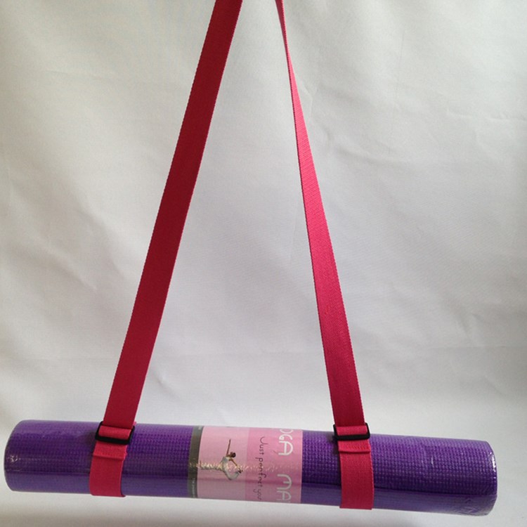 專業訂做瑜伽墊捆綁帶 多用途瑜伽滌棉背帶 瑜伽捆繩 多色可選批發・進口・工廠・代買・代購