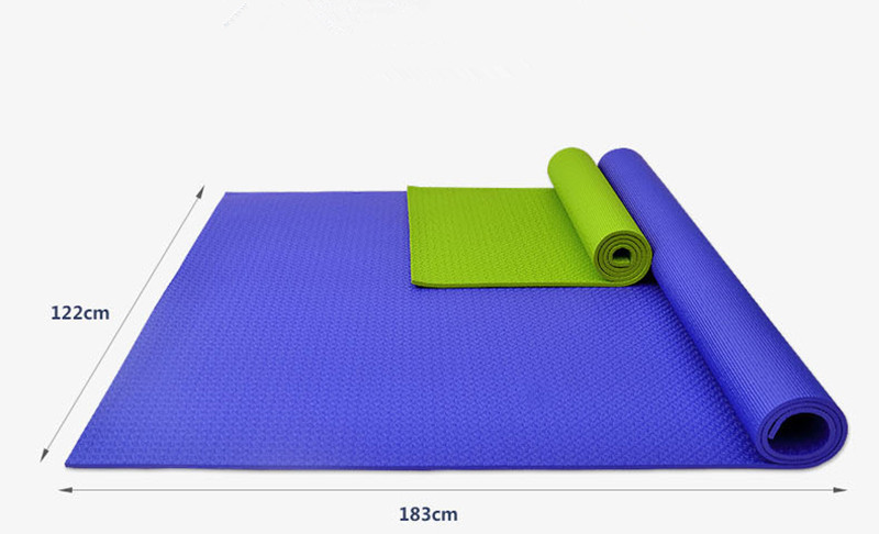 雙人瑜伽墊 PVC加寬加長環保122*183cm 工廠定製顏色規格 質優工廠,批發,進口,代購