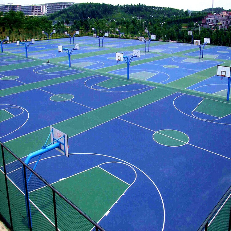 惠州籃球場工程 學校舊籃球場改造工程 室外丙烯酸籃球場翻新施工工廠,批發,進口,代購