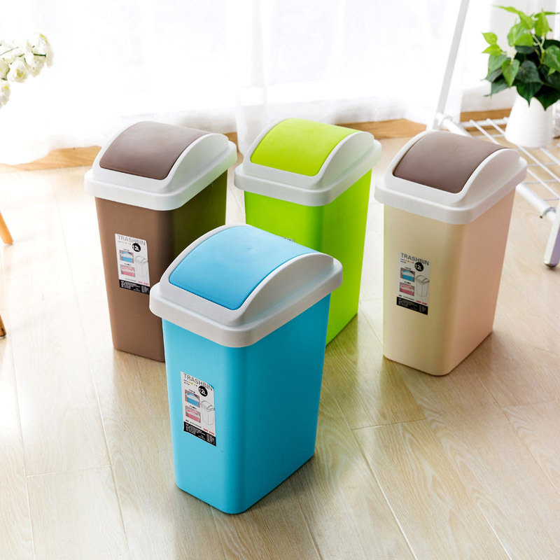 創意衛生間垃圾桶傢用歐式廚房客廳大號帶蓋塑料垃圾筒箱有蓋紙簍批發・進口・工廠・代買・代購