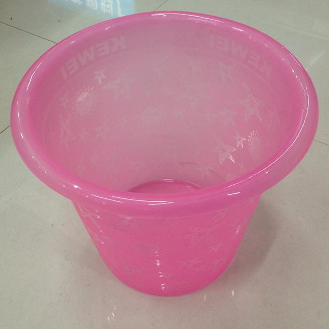 食品級材質PP磨砂半透明405塑料垃圾桶【單價2.1元】批發・進口・工廠・代買・代購