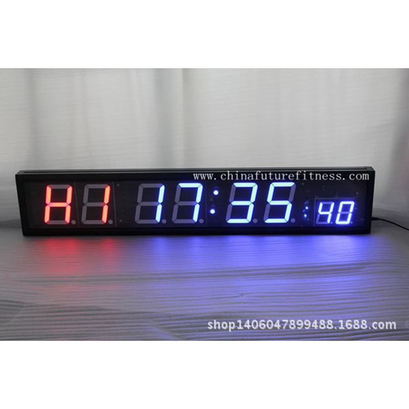 【薦】八位數 倒順計時LED計時器電子表健身計時器 LED計時牌工廠,批發,進口,代購