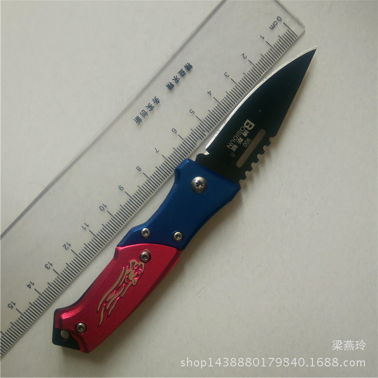 廠傢直銷陽江博斯頓950刀具戶外折疊迷你不銹鋼精品小刀工廠,批發,進口,代購