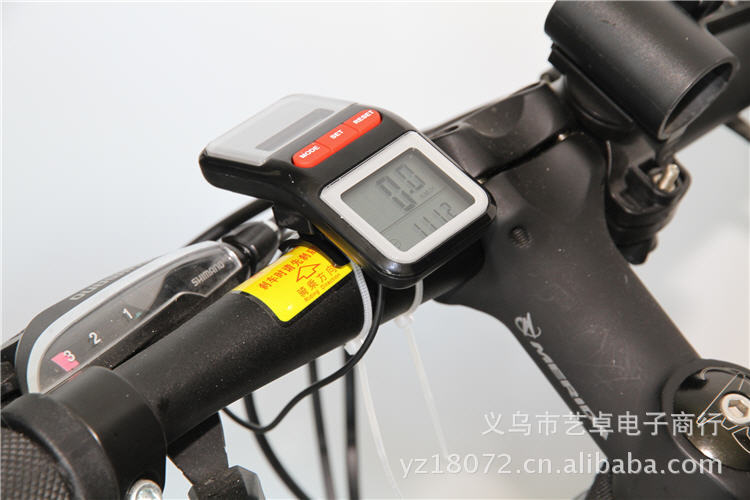 自行車速度表 裡程表 太陽能自行車碼表 自行車計數器 單車計步器工廠,批發,進口,代購