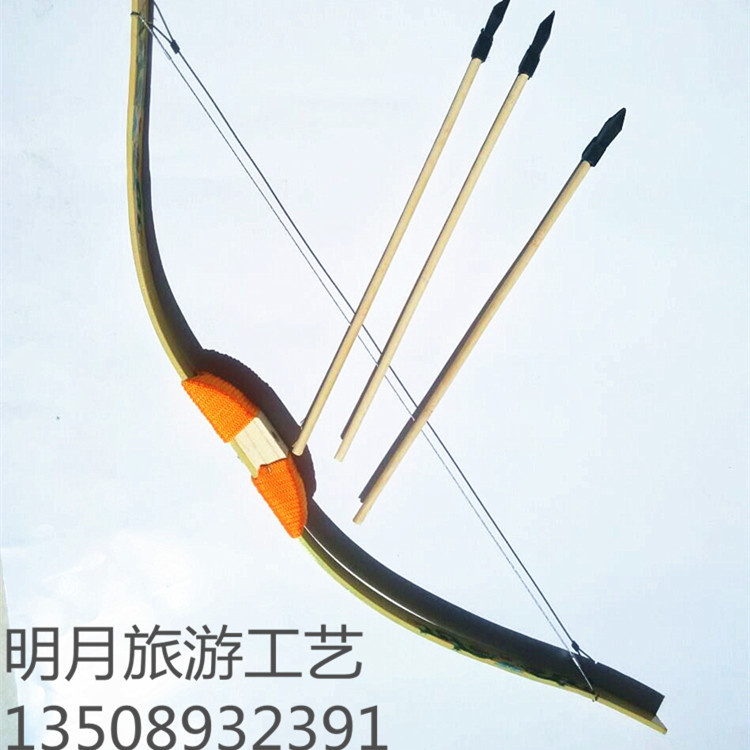 新款青龍弓箭70厘米吸塑彩色竹製弓箭 兒童玩具木劍仿真木質弓箭工廠,批發,進口,代購