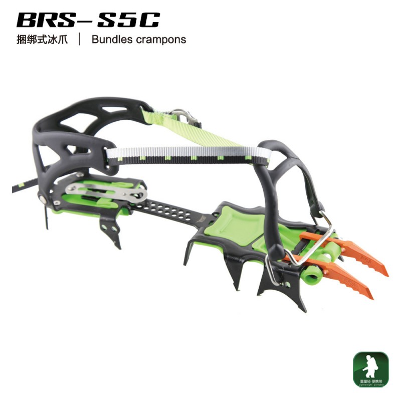 BRS-S5C捆綁式冰爪 14齒冰爪 兄弟冰爪 攀冰 冰雪世界的必備品批發・進口・工廠・代買・代購
