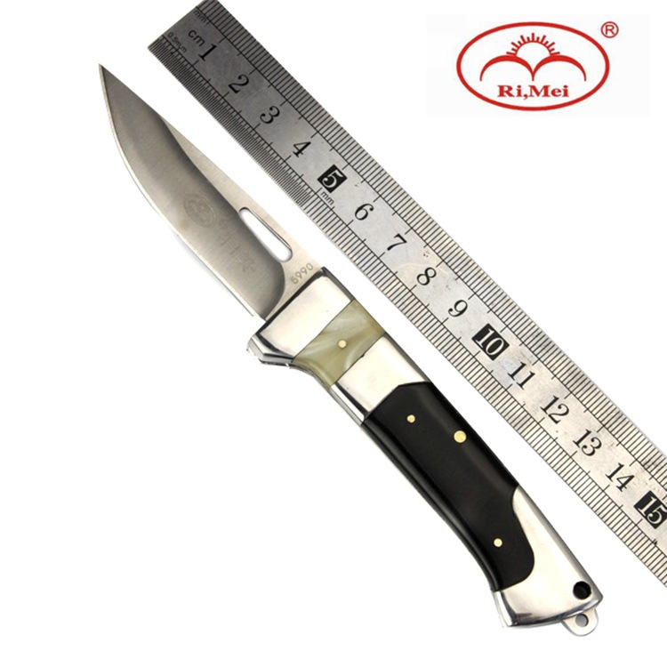 正品日美5990小刀 優質不銹鋼折刀 水果刀 折疊刀工廠,批發,進口,代購
