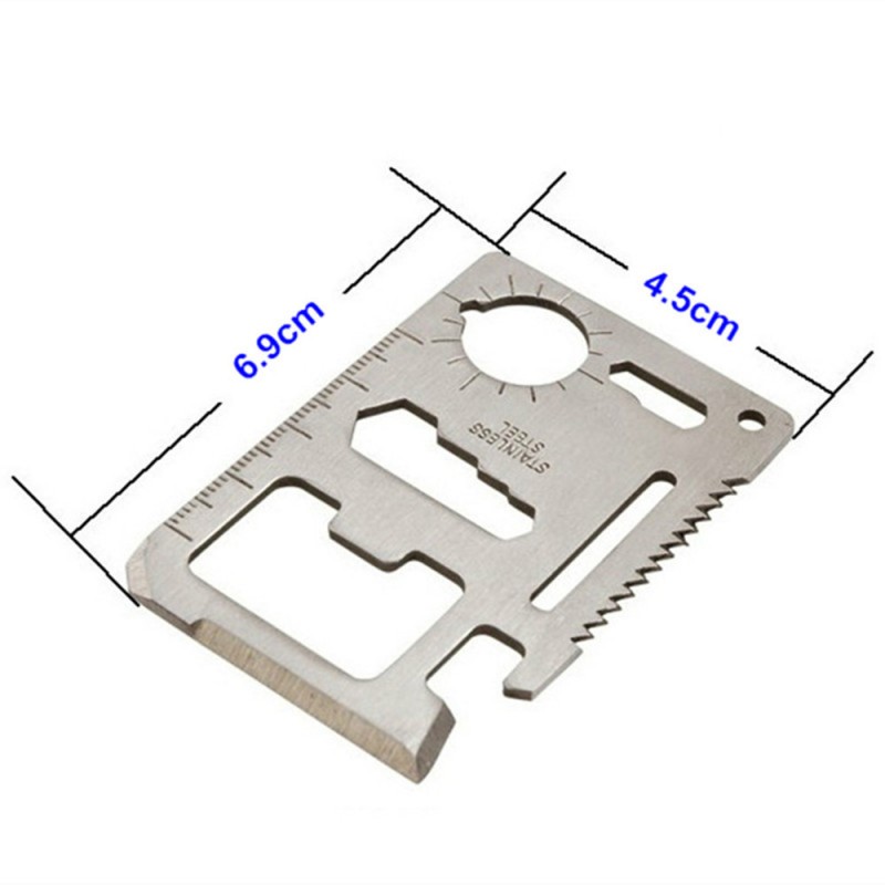 廠傢供應 多功能不銹鋼工具卡 戶外野營求生軍刀卡批發・進口・工廠・代買・代購