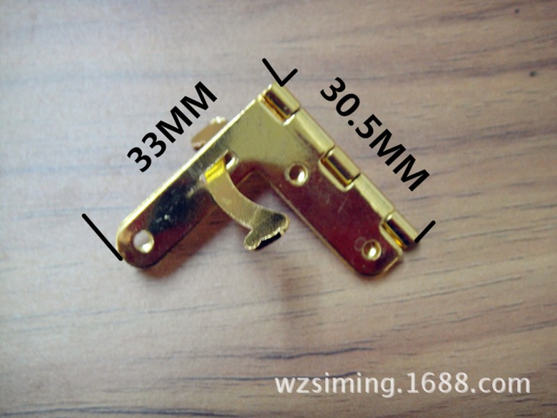 七字合頁L型鉸鏈千斤合頁木盒包裝盒合頁 33*30.5 型號8088工廠,批發,進口,代購