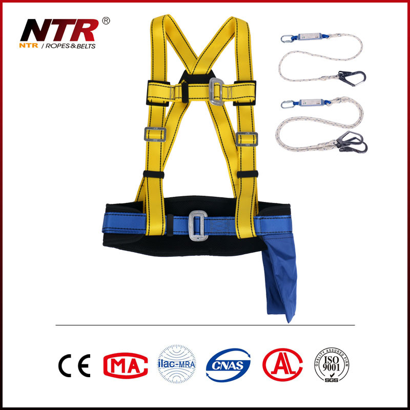 攀巖登山用品 NTR/耐特爾 全身式高空安全帶 墜落防護電工安全帶工廠,批發,進口,代購