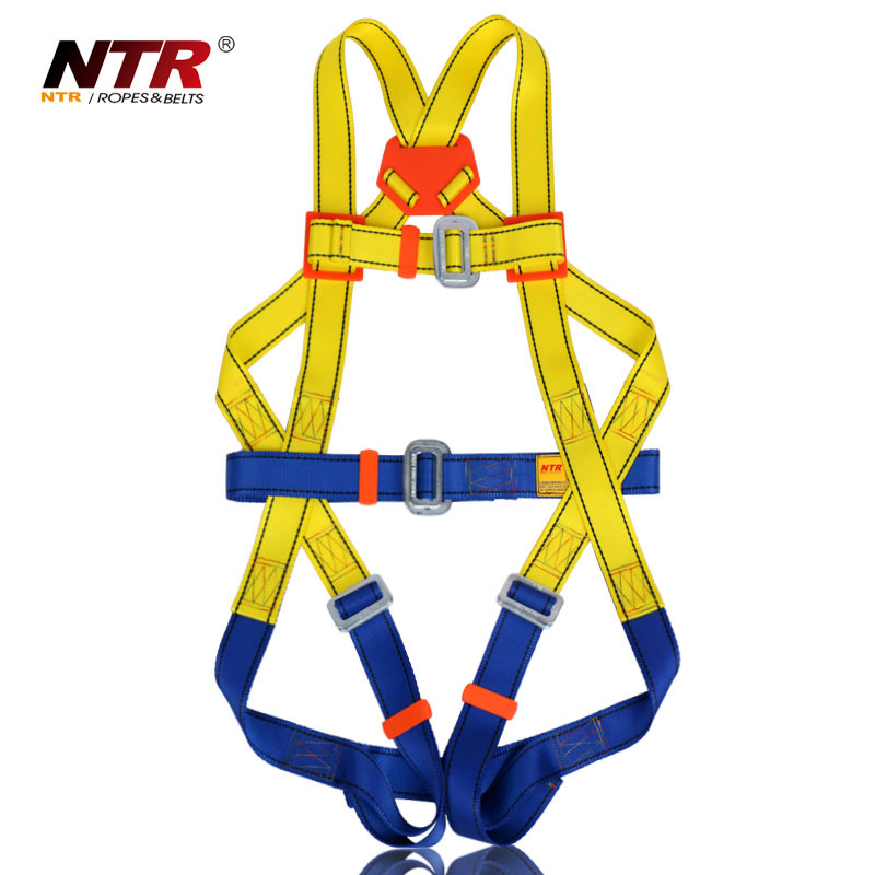 NTR/耐特爾 全身式高空安全帶  滌綸 歐標扣件墜落防護 一掛點工廠,批發,進口,代購