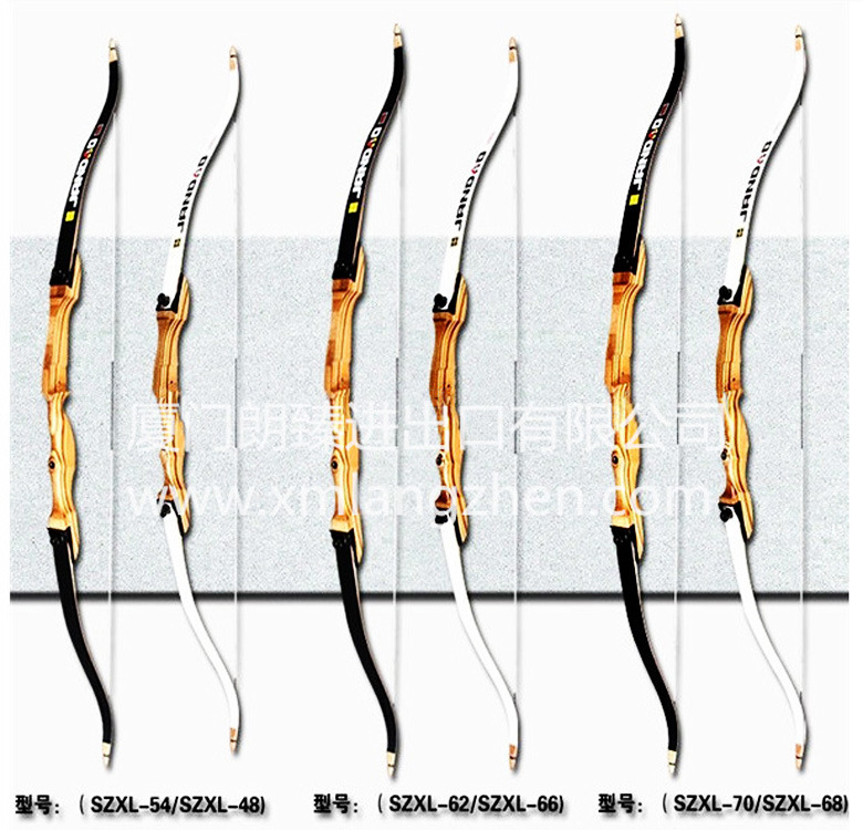 高品質木質反曲弓 戶外運動狩獵健身比賽專用 健身競技弓批發・進口・工廠・代買・代購
