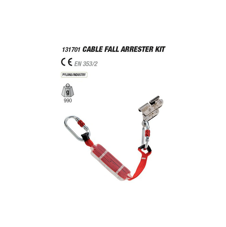 意大利坎普CAMP防墜器Cable Fall Arrester 戶外登山防墜器131701工廠,批發,進口,代購