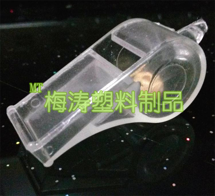 裁判夜光口哨小禮品可印刷環保平麵透明定製工廠,批發,進口,代購