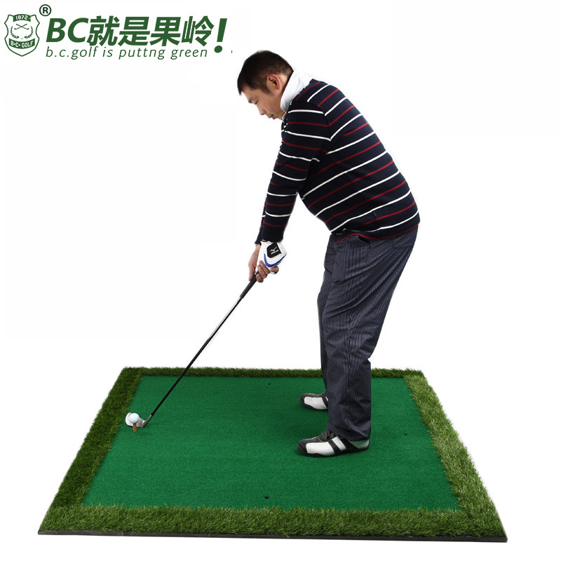 B.C.GOLF專利產品高爾夫揮桿打擊墊 1.5*1.5 加厚練習毯批發・進口・工廠・代買・代購