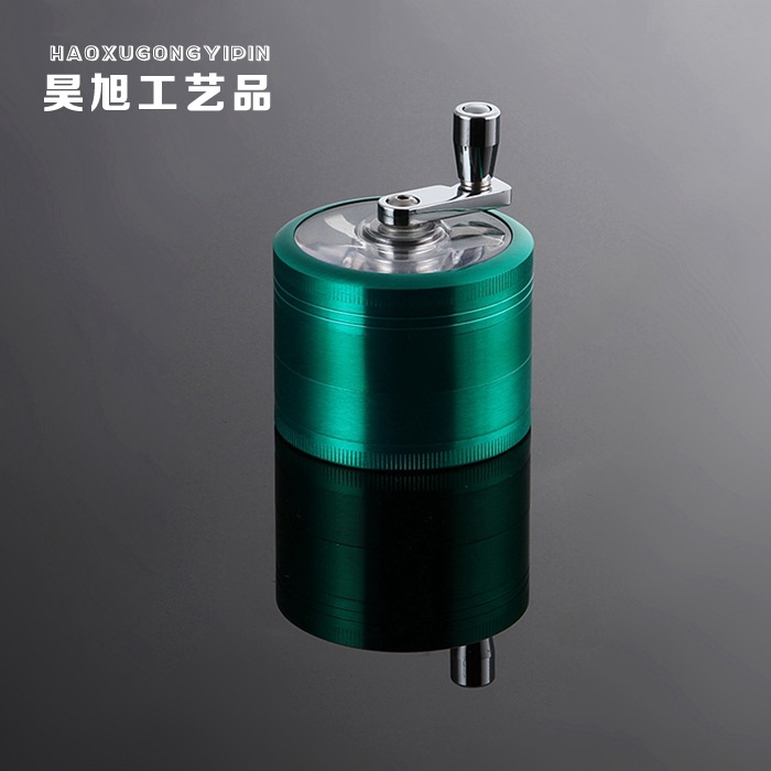 廠傢直銷磨煙器 直徑55mm四層磨煙器 手搖磨煙器工廠,批發,進口,代購