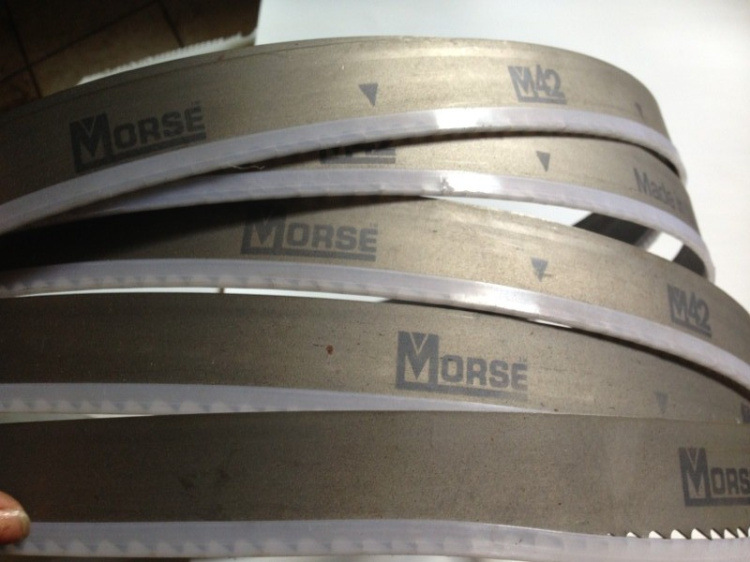 定做摩絲MORSE帶鋸條34*3700可鋸切模具鋼45號鋼批發・進口・工廠・代買・代購