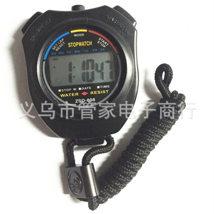 ZSD-808 XL--008 體育秒表 單排2道運動秒表 多功能電子計時器工廠,批發,進口,代購
