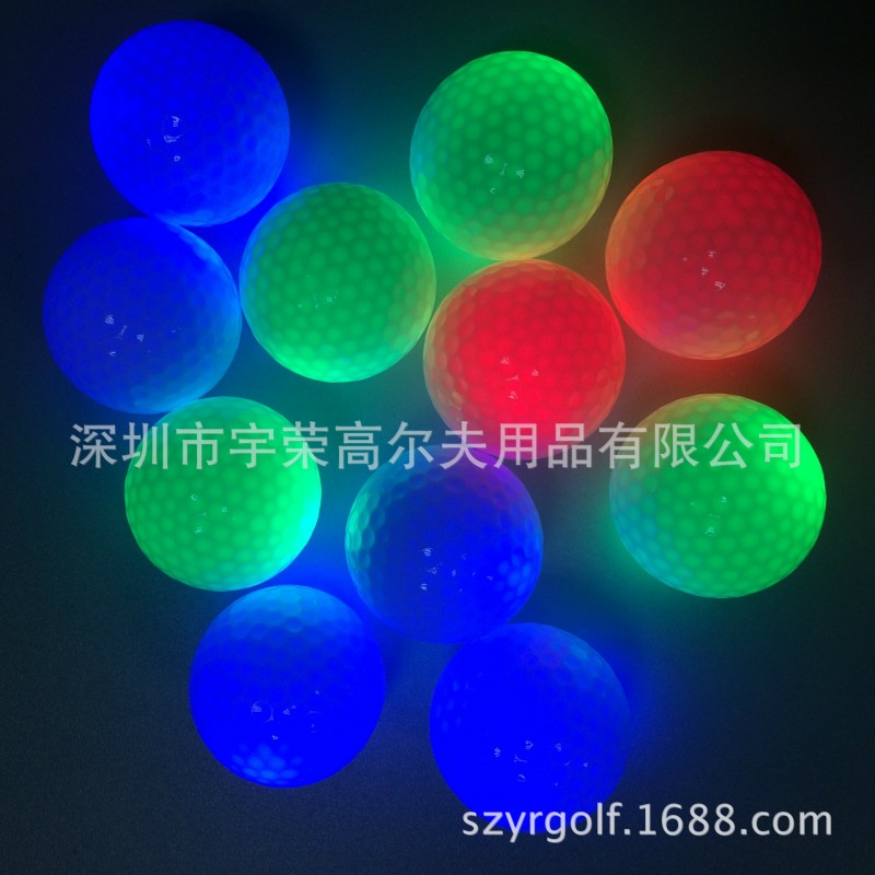 高爾夫LED燈恒亮球  多種顏色可定做 優質廠傢直銷 品質有保證批發・進口・工廠・代買・代購