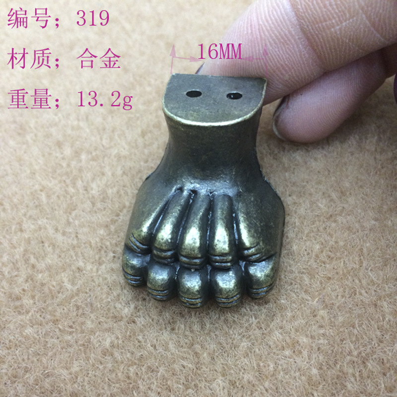 廠傢直銷：鋅合金底座 木盒箱腳 工藝禮品四邊腳，*M319*工廠,批發,進口,代購