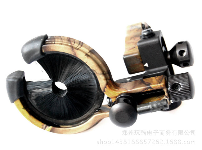 弓箭器材 通用 迷彩色棕餅微調箭臺 廠傢直銷工廠,批發,進口,代購