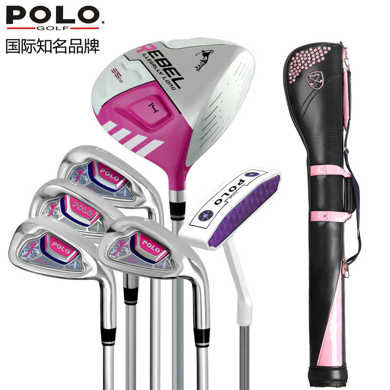 polo正品 新品 高爾夫球桿 女士半套桿 6支裝 golf初學碳素桿工廠,批發,進口,代購