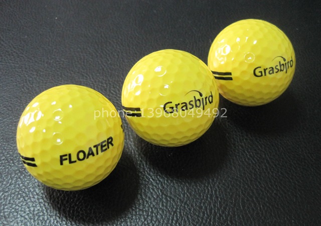 黃色浮水球歌寶專業定製水上高爾夫球OEM工廠,批發,進口,代購
