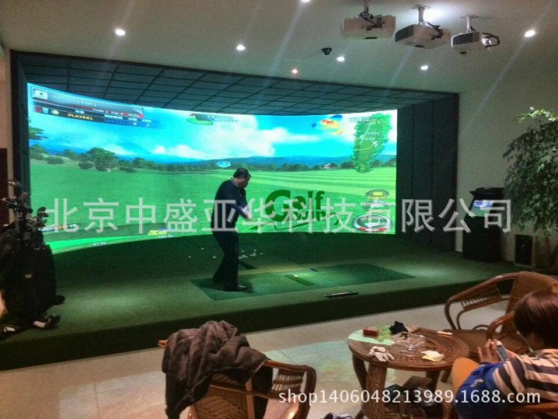 室內模擬高爾夫 高爾夫模擬器  山西陽泉模擬器案例工廠,批發,進口,代購