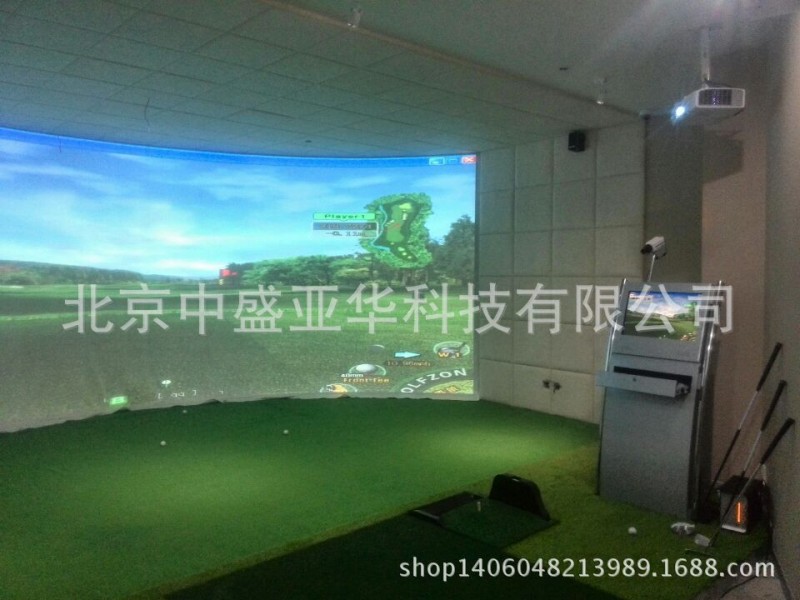 新疆烏市室內高爾夫模擬器  環屏高爾夫模擬器帶來的最真體驗批發・進口・工廠・代買・代購
