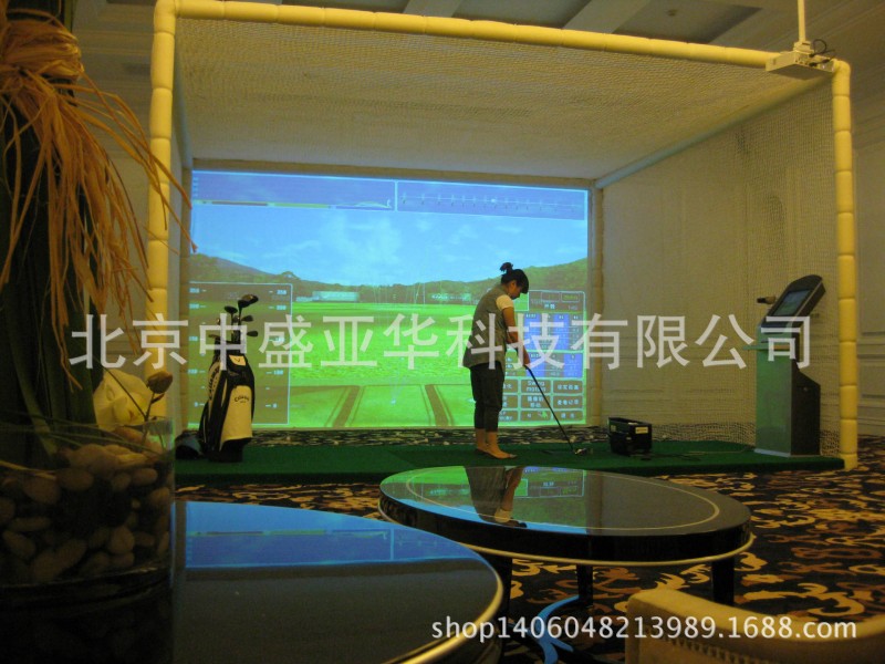 遼寧朝陽3D逼真室內高爾夫模擬器 GOLFWIN 沈陽高爾夫模擬器工廠,批發,進口,代購
