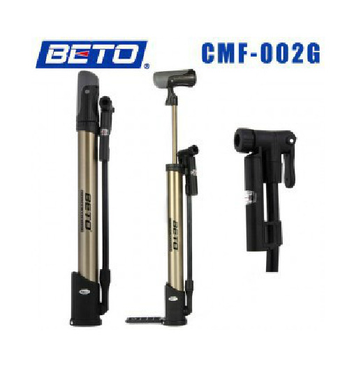 臺灣原產BETO CMF-002G打氣筒美嘴法嘴通用 便攜式打氣筒工廠,批發,進口,代購