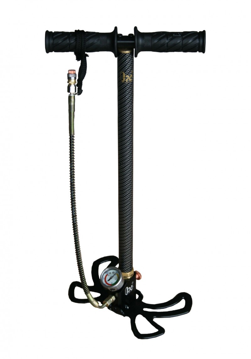 廣興氣動 GX  30 MPA 高壓打氣筒 碳纖維 蝴蝶可折疊腳踏板批發・進口・工廠・代買・代購