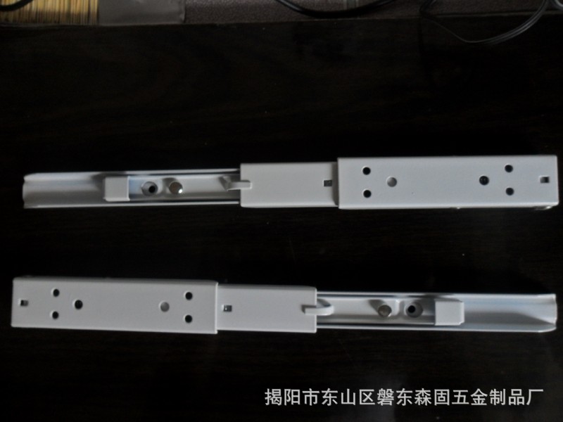柏興達 白色14寸 彈簧三角墻支架  可活動K型 隔板 三角摺疊支架批發・進口・工廠・代買・代購