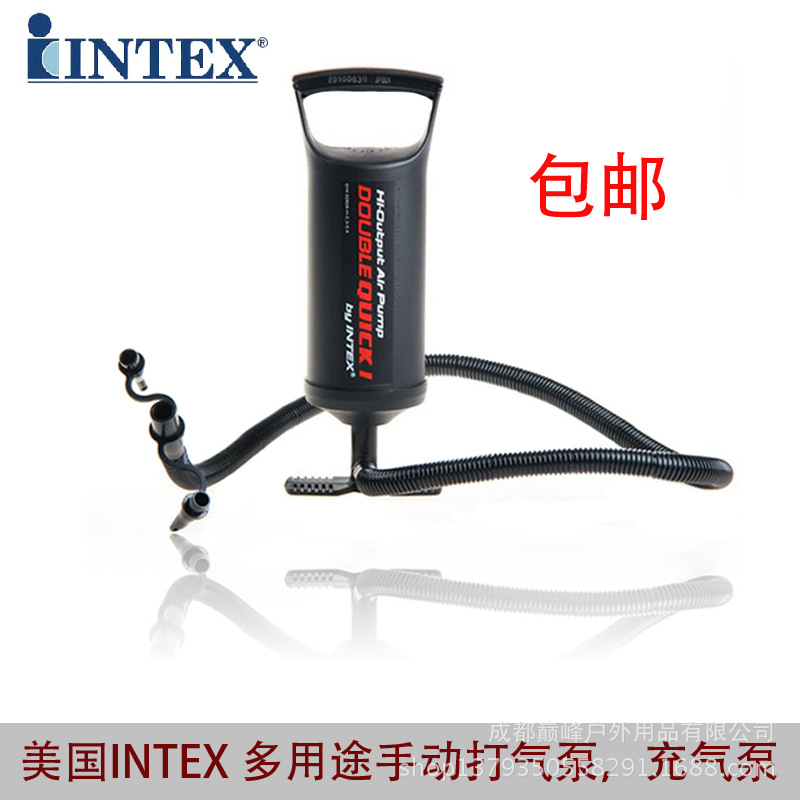 廠傢批發 正品美國INTEX手動充氣泵 打氣筒 充氣床玩具等專用工廠,批發,進口,代購