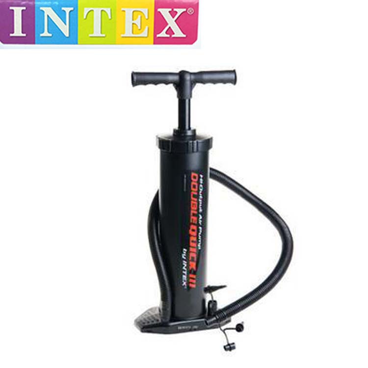 美國INTEX 68615遊泳圈水池手動充氣工具床墊帳篷沖氣泵打氣筒工廠,批發,進口,代購