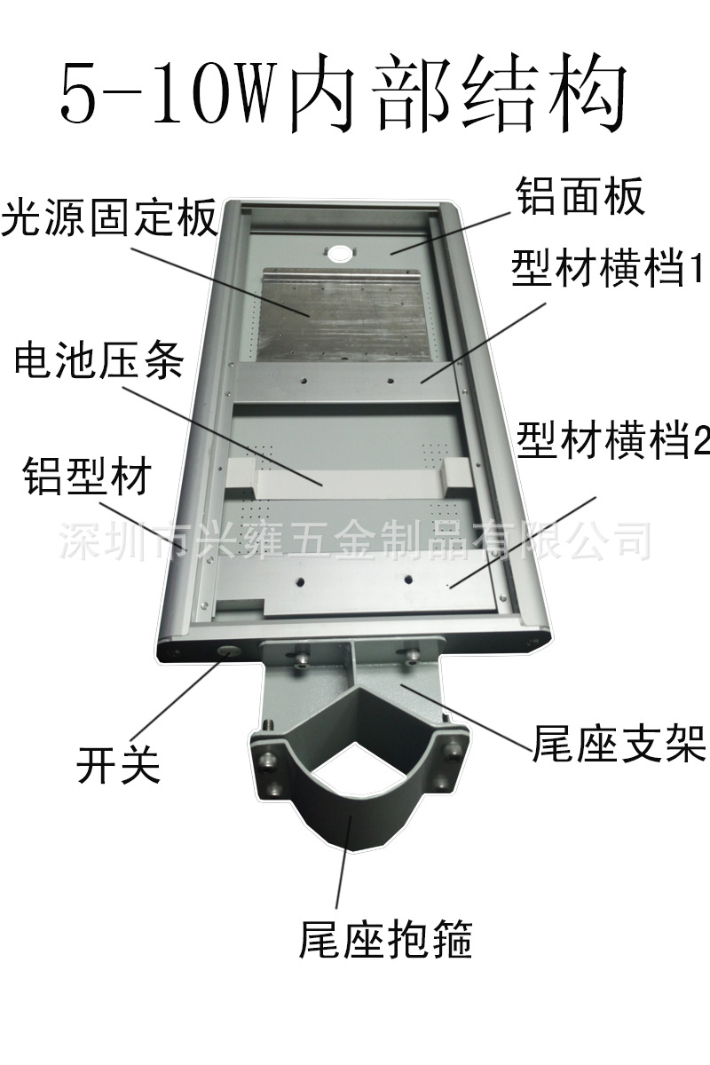 深圳廠傢直銷/太陽能一體化路燈外殼套件批發・進口・工廠・代買・代購