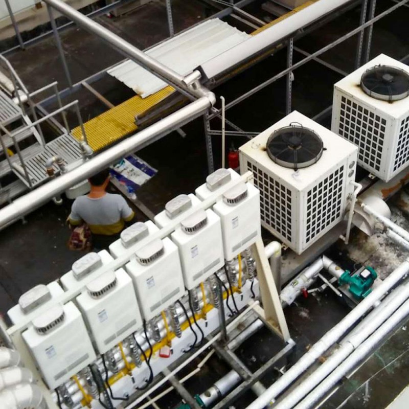 64KW燃氣熱水設備 即開即熱燃氣熱水器 包安裝有保修 可分期付款工廠,批發,進口,代購