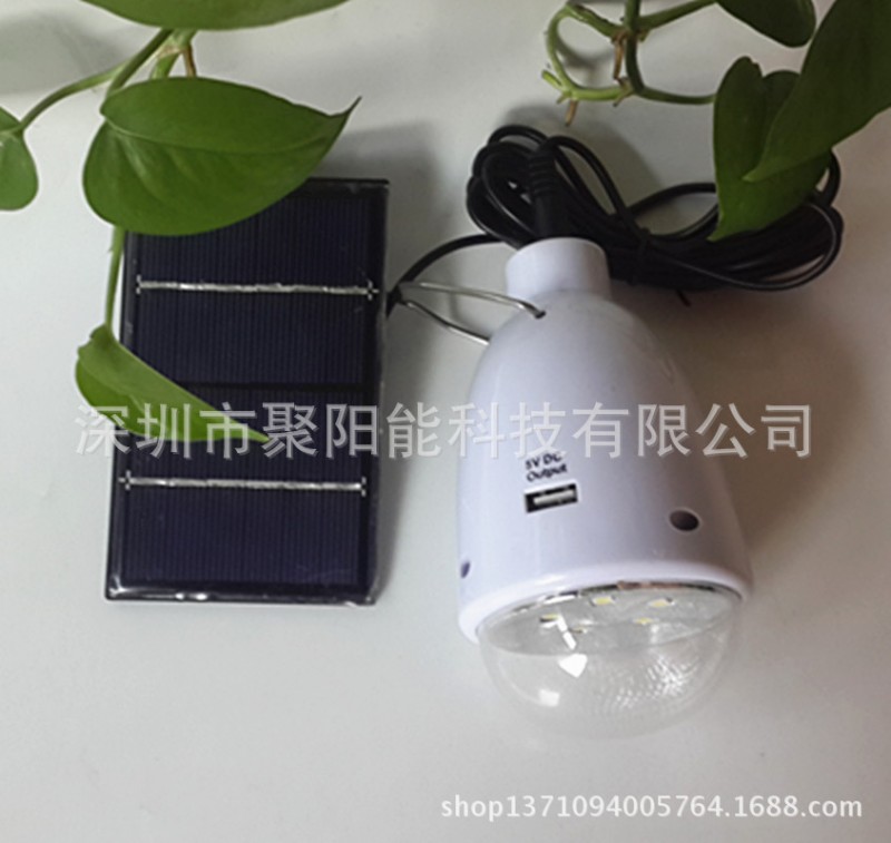 太陽能燈 1wLED照明手機充電小掛燈 戶外帳篷照明燈工廠,批發,進口,代購